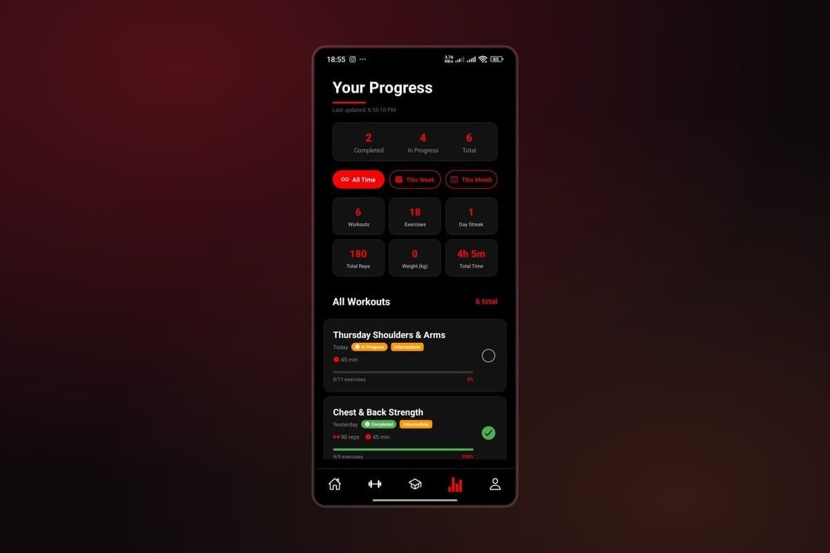 Mindset & Muscle VIP — screen 3
