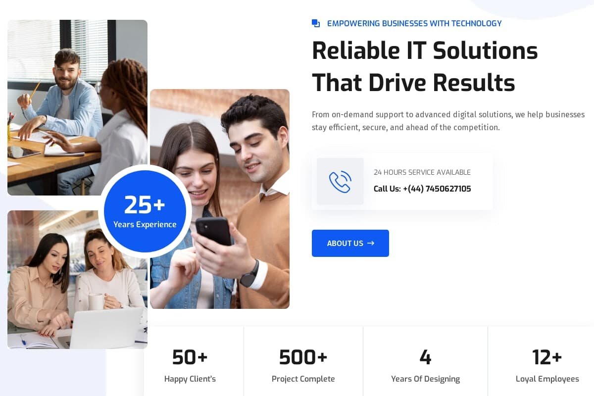 Success Work Tech — screen 1