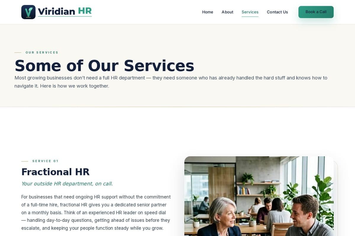 Viridian HR — screen 1